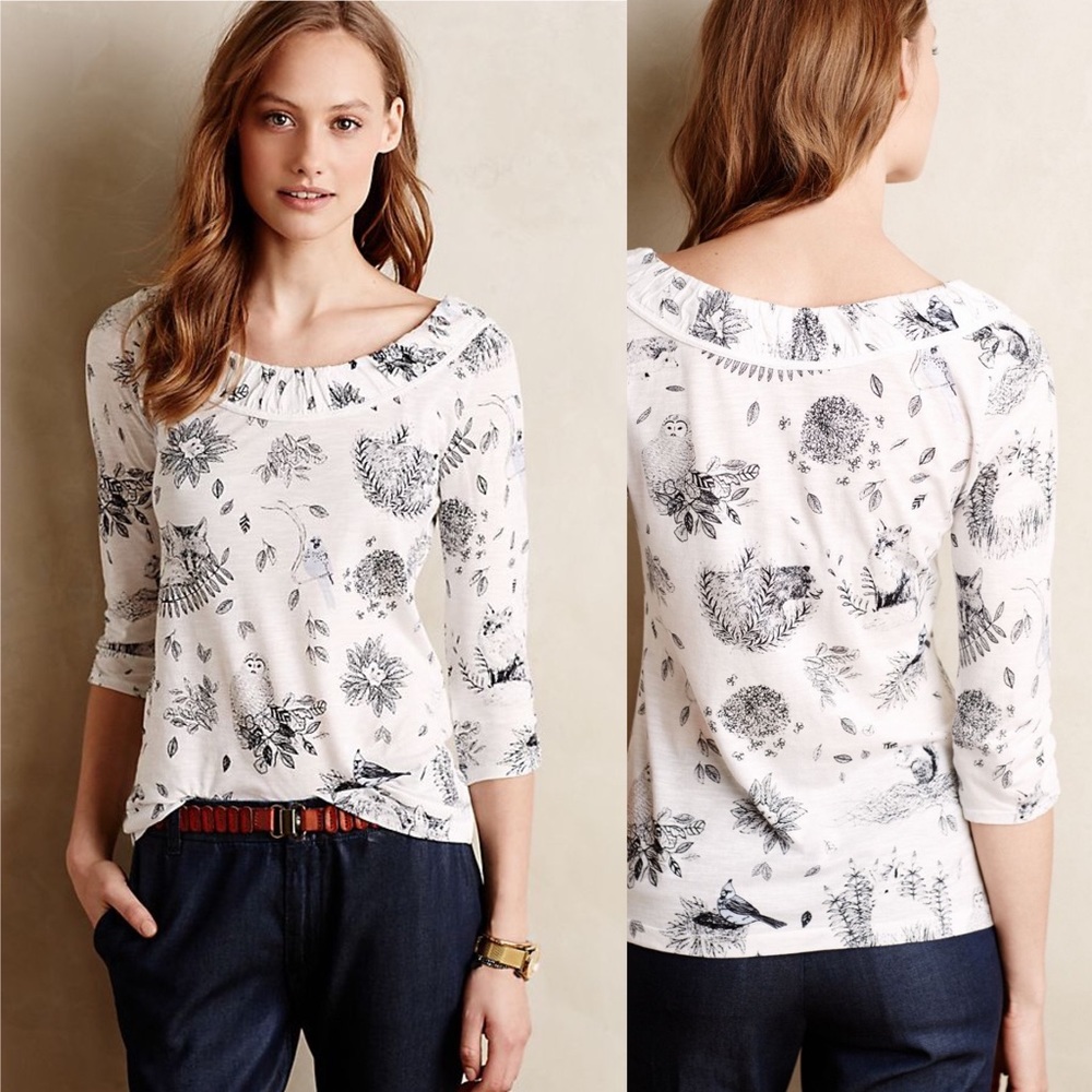 Anthropologie Creature Comforts Tee